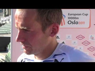 Jan Kreisinger (CZE) after EC 10.000m (B-Race) Oslo