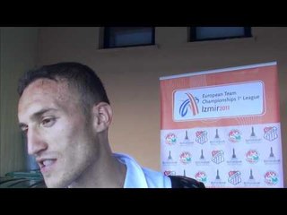 Kemal Koyuncu (TUR) after 1500m, European Championships Izmir