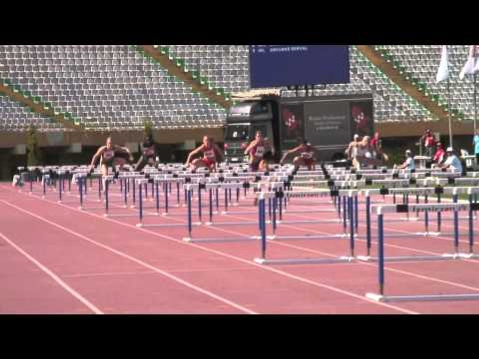 100m hurdles women heat 2, European Team Champi...