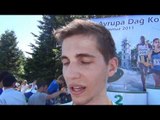 Mate Urban (HUN) after the European Mountain Running Championships