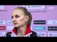 Esthera Petre (ROU), High Jump Women - flash interview (ECH U23 Ostrava 2011)