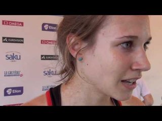 Hanna Klein (GER) after semi-final 800m