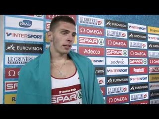 ECH2012 Helsinki Day 2 Emir BEKRIC (SRB)