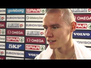 PAVEL MASLAK (CZE) -- MEN'S 400M GOLD MEDALLIST