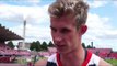 Jack Green (GBR) after 400m Hurdles Round 1, Tampere 2013