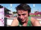 Thomas Barr (IRL) after the semi-finals of the 400m Hurdles, Tampere 2013
