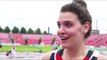 Kate Avery (GBR) after winning bronze in the 5.000m, Tampere 2013