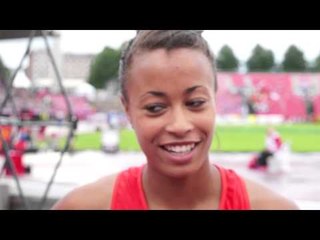 4x100m (GER) after winning the relay, Tampere 2013