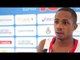 Chijindu Ujah (GBR) after winning the gold in the 100m, Rieti 2013