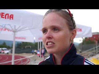 Stevie Stockton (GBR) after the EC 10.000m, Pravets