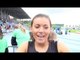 Sam Brown (GBR) after winning the 400mh, Brno