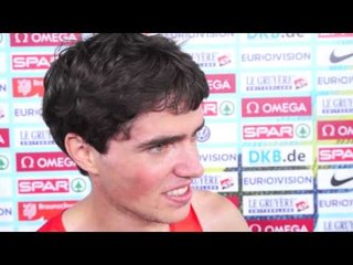 Timo Benitz (GER) after winning the 800m