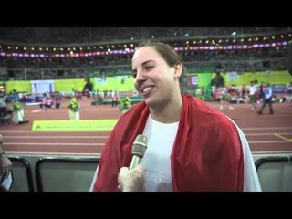 Anita Márton (HUN) Gold Medal   Shot Put
