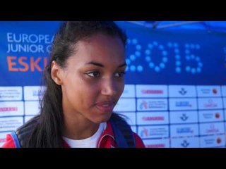 Morgan Lake (GBR) after qualification High Jump