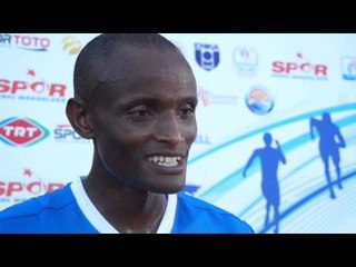 Tarik Langat Akdag (TUR) after winning the 3000mSC ECCC Mersin 2015