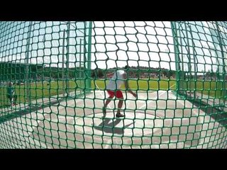 Stój 68.02 throw (CR) in Men's Discus Final