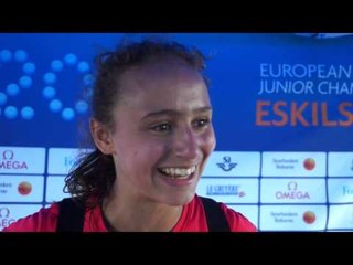 Anita Hinriksdóttir (ISL) after heats 800m