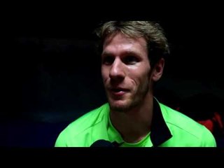 Thijmen Kupers after the Dutch standard voor the Europeans