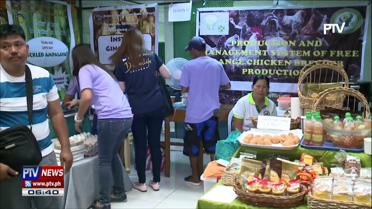 #PTVNEWS: Mga produktong sa Pilipinas lang makikita, bumida sa Food Hub ng DTI