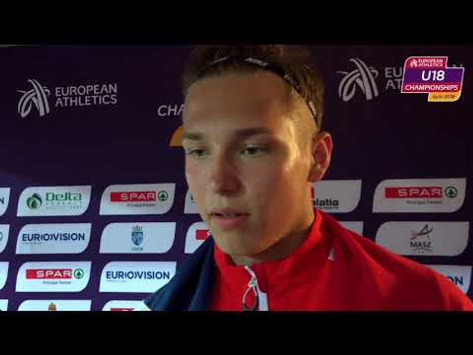 Fabian Weinberg (NOR) after winning Silver in the Discus Throw