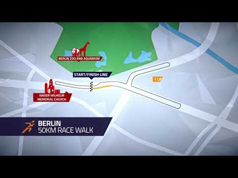 Berlin 2018 European Athletics Championships | 50km race walk course