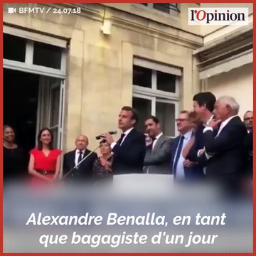 Benalla bagagiste des Bleus le 16 juillet ? Castaner revient sur ses propos