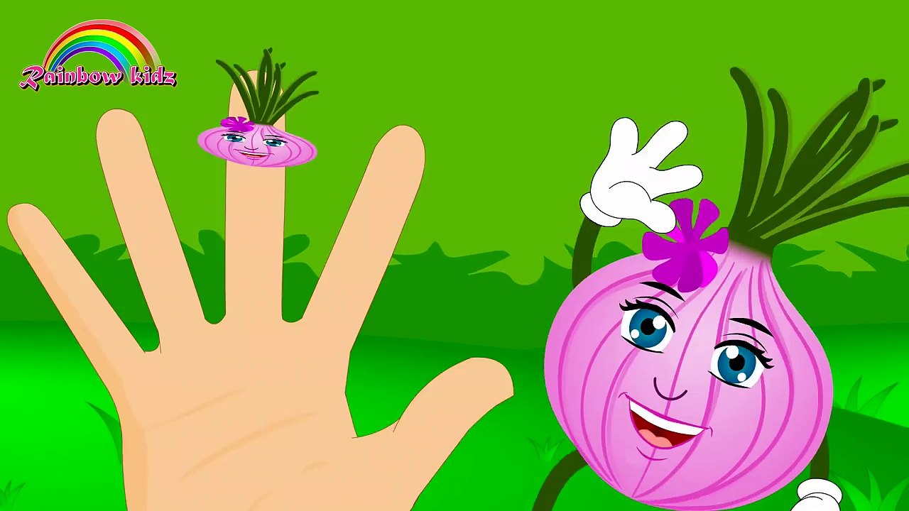 Finger Family dady finger dady finger Onion finger family video