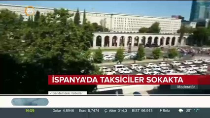 Taksicilerden UBER'e tepki