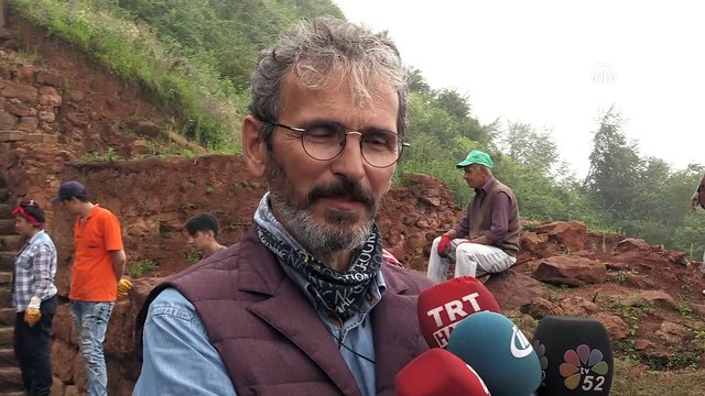 Ordu'da 2 bin 100 yıllık üç heykel bulundu - ORDU
