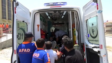 Yüksekovadaki yangın tatbikatı gerçeğini aratmadı