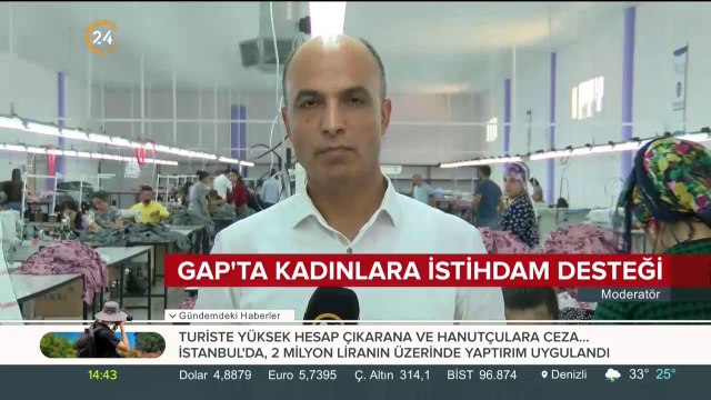 GAP'ta kadınlara istihdam desteği