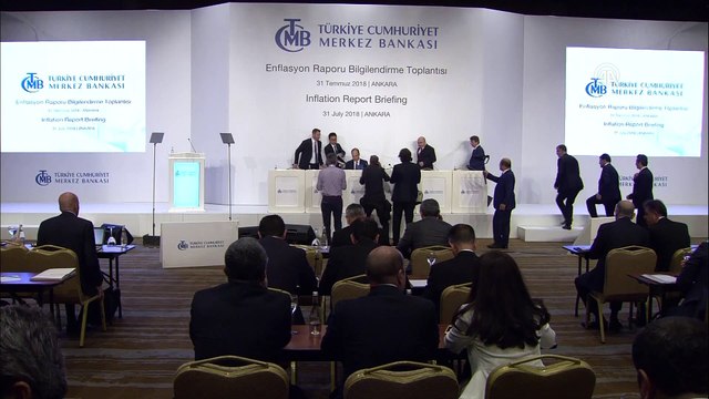 Çetinkaya: Enflasyonun 2018 sonunda yüzde 12,5-14,3 aralığında gerçekleşeceğini tahmin ediyoruz. - ANKARA