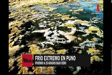 Indiferencia que mata: bajas temperaturas continúan afectado a pobladores de Puno