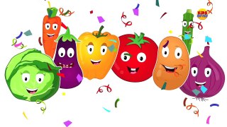 Veggie Song | Vegetable Nursery Rhyme For Babies | Kids Videos
