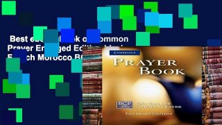 Best ebook  Book of Common Prayer Enlarged Edition black French Morocco BCP703 Complete
