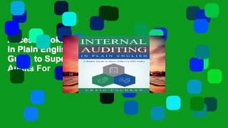 Access books Internal Auditing in Plain English: A Simple Guide to Super Effective ISO Audits For