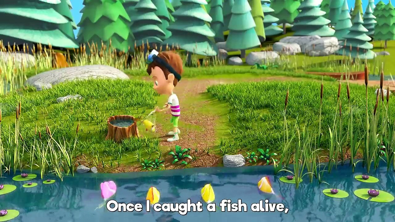 Once I Caught A Fish Alive - THE BEST Song for Children | LooLoo Kids ...