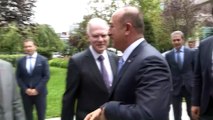 Dışişleri Bakanı Mevlüt Çavuşoğlu, Dışişleri Bakanlığı AB Başkanlığı personelini ziyaret etti