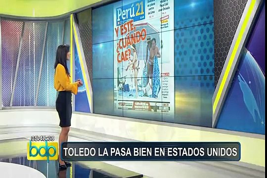 Alejandro Toledo: expresidente es captado en playa de Miami Beach
