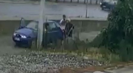 Sokak ortasında vahşet