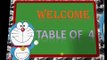 Tables for kids | Maths tables | Table of 4
