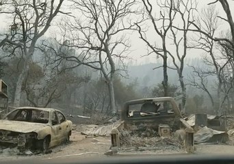 Carr Fire Leaves Trail of Destruction Around Redding, California