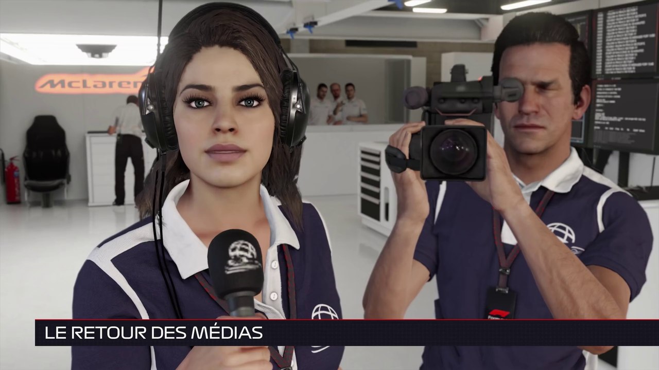 F1 2018 - Bande-annonce des fonctionnalités
