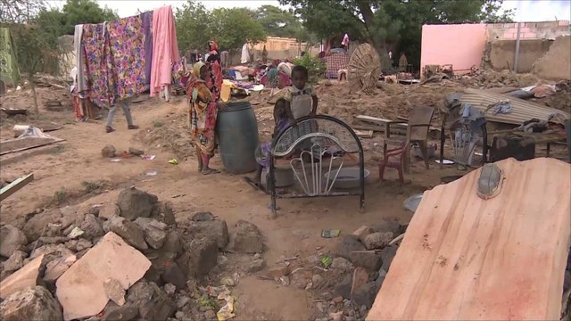 السيول تدمر آلاف المنازل بولاية غرب كردفان