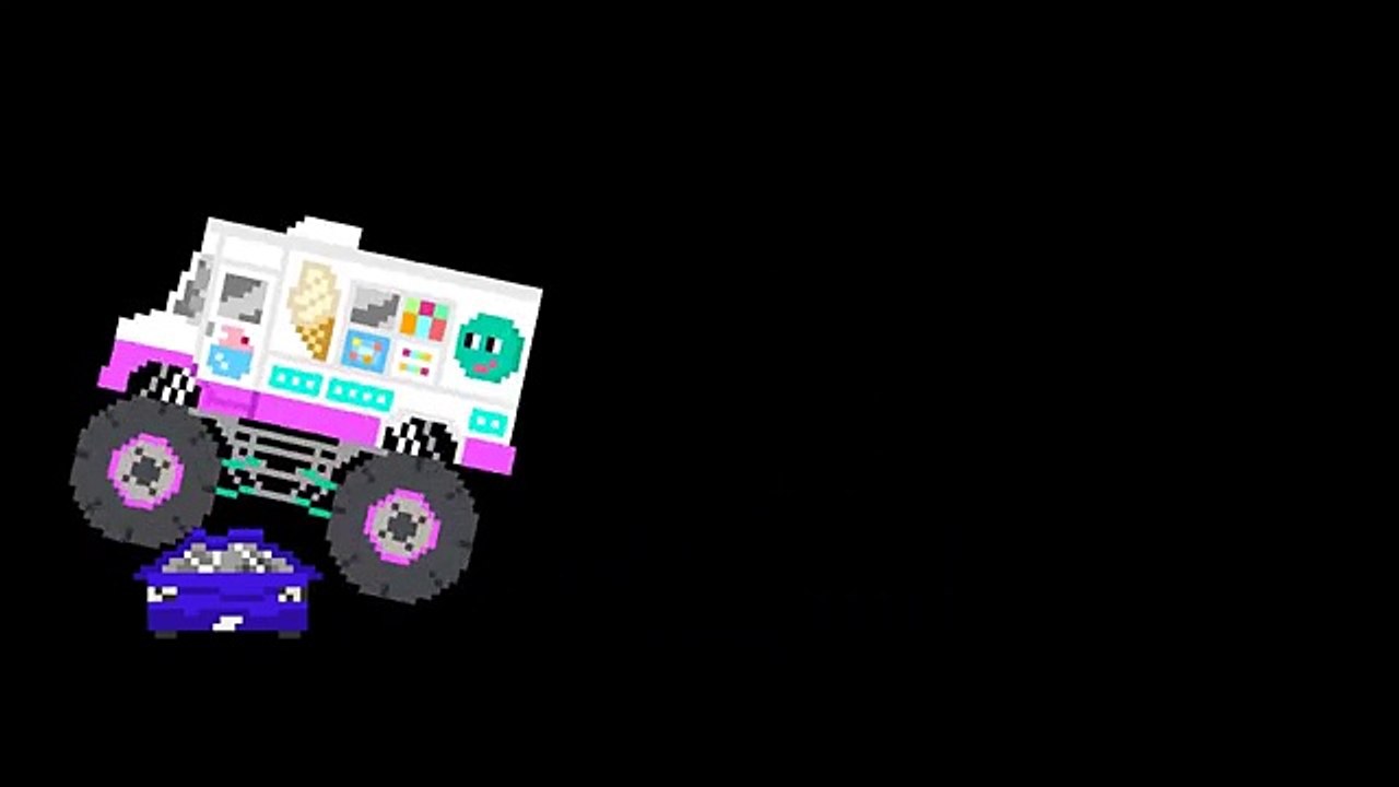 Monster Vehicles 3 Monster Trucks & Street Vehicles The Kids Picture Show (Fun & Educatio