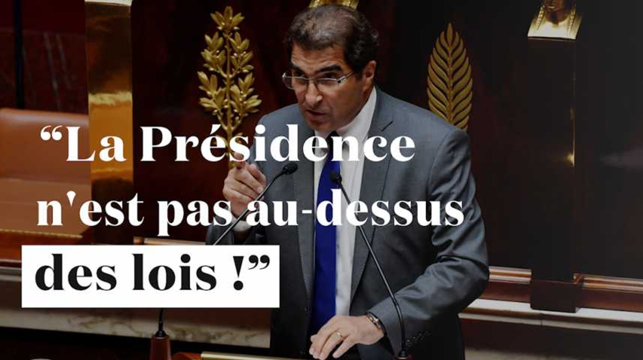 Jacob : "La Présidence n'est pas au-dessus des lois !"