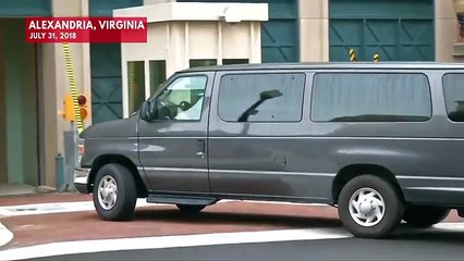 Protesters Confront Manafort As He Arrives For First Day Of Trial