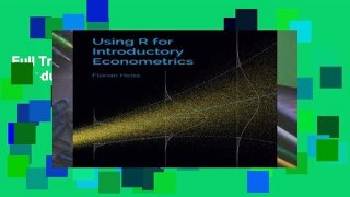 Full Trial Using R for Introductory Econometrics Unlimited