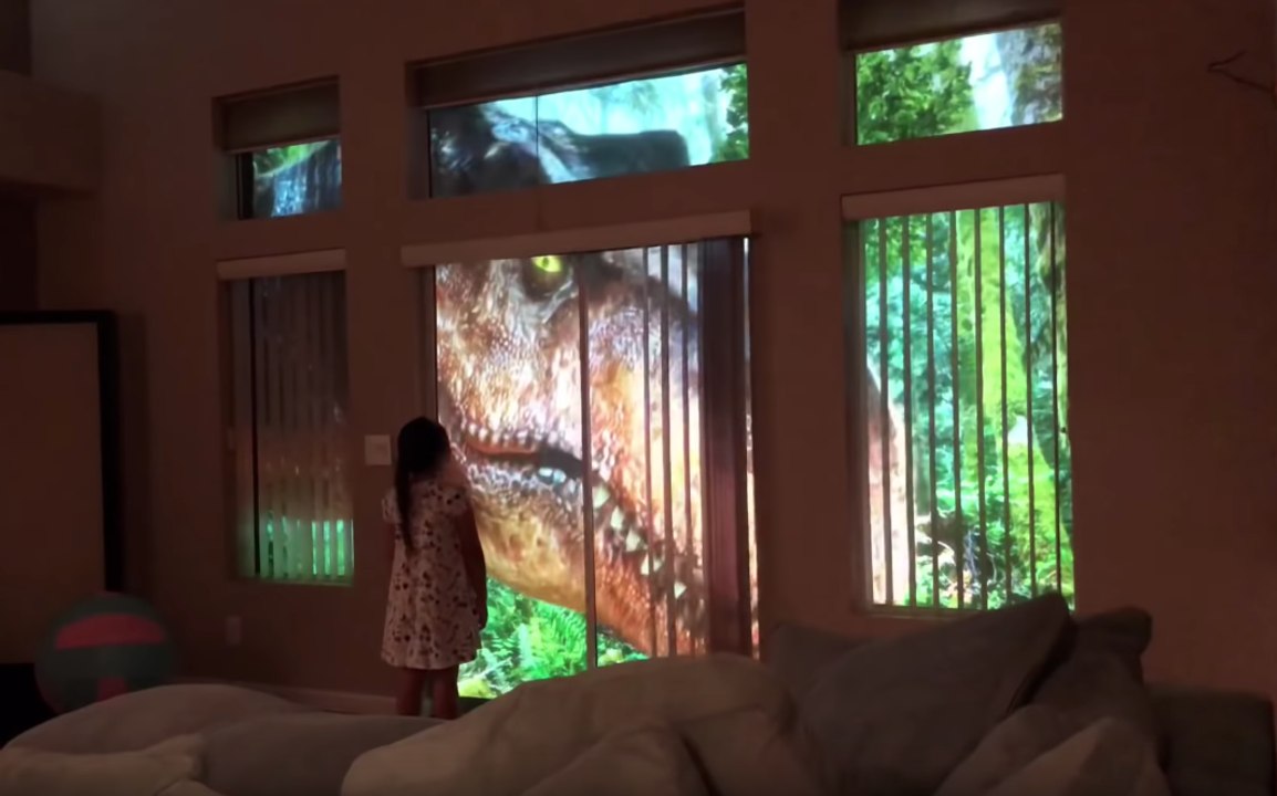 Un père recrée les décors de "Jurassic Park" chez lui !