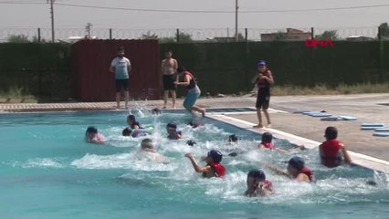 Diyarbakır'da Bin 500 Çocuğa Ücretsiz Havuz Hizmeti Hd